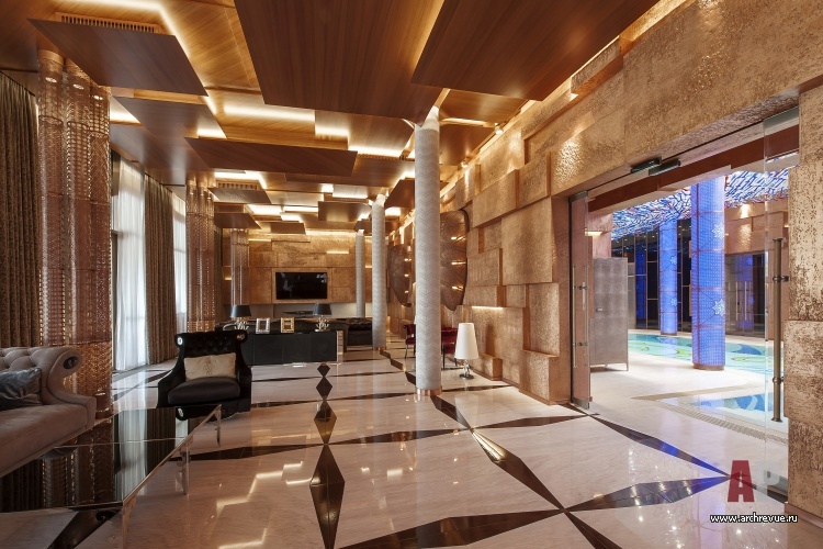 Жуковке现代主义迎宾住宅丨Эстрин Сергей,Пасынков Владимир-18