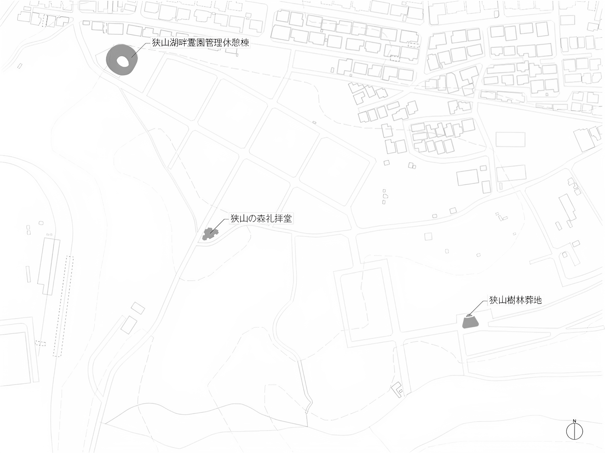 狭山十轮灵堂丨日本埼玉丨中村拓志-1