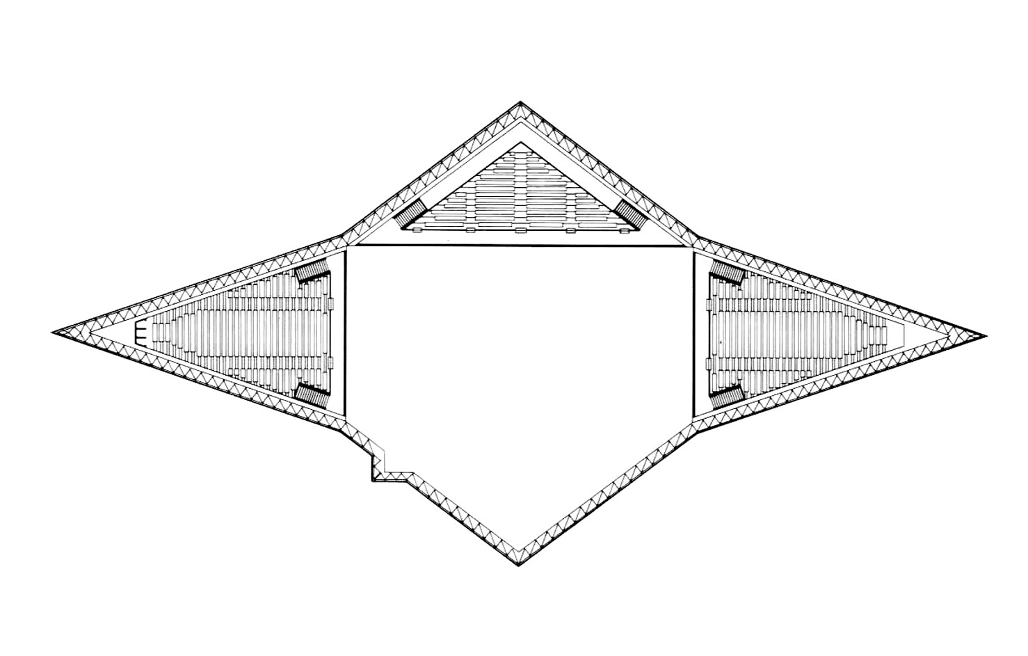 水晶大教堂（现名“基督大教堂”）丨美国洛杉矶丨菲利普·约翰逊建筑公司-30