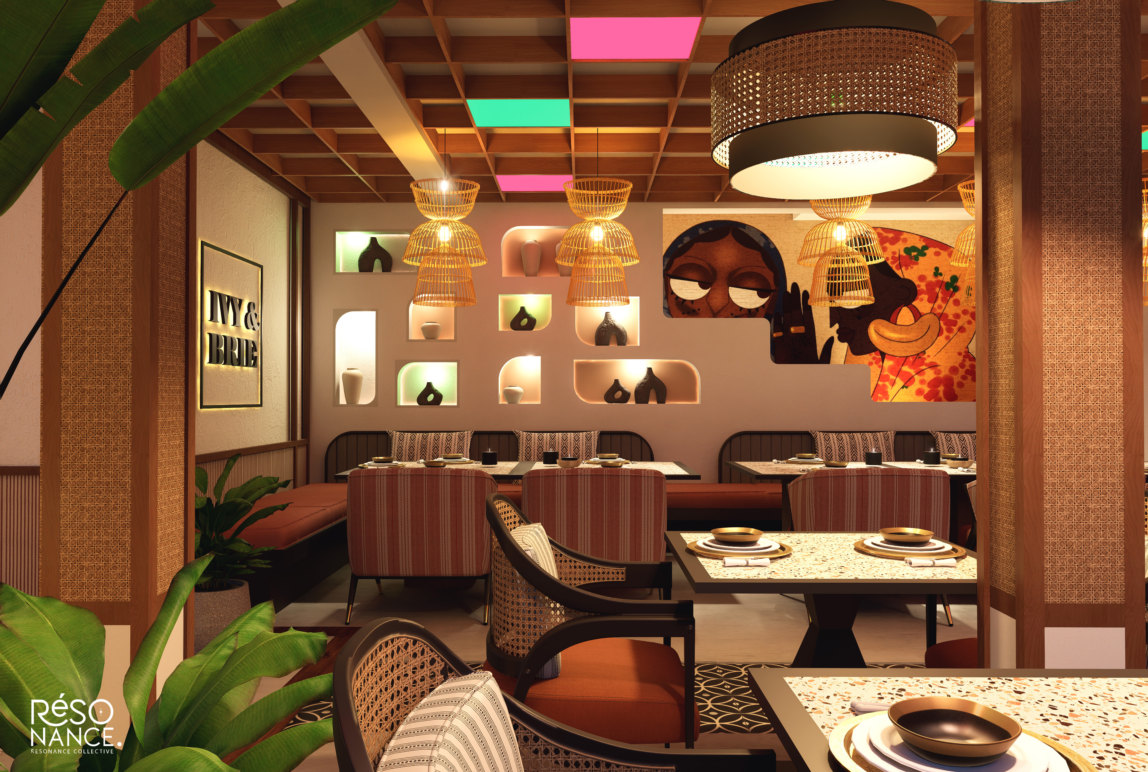Ivy Brie - Restaurent and Pub Interior-6