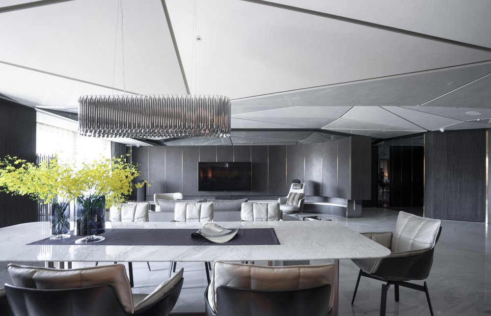 碧水波光——行一建筑的动态光影空间-10