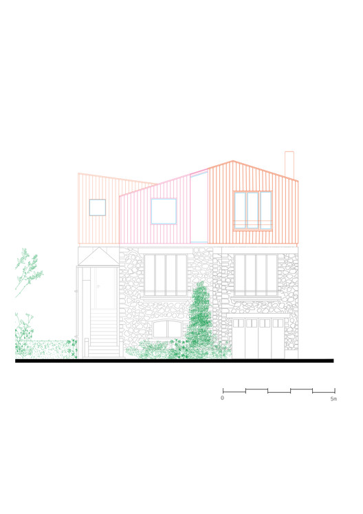 Upper Floor Extension 现代与传统对话的空间设计-14