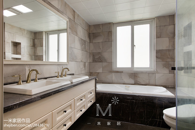 13万元三居170平米装修案例（理想国基调）丨一米家居-14