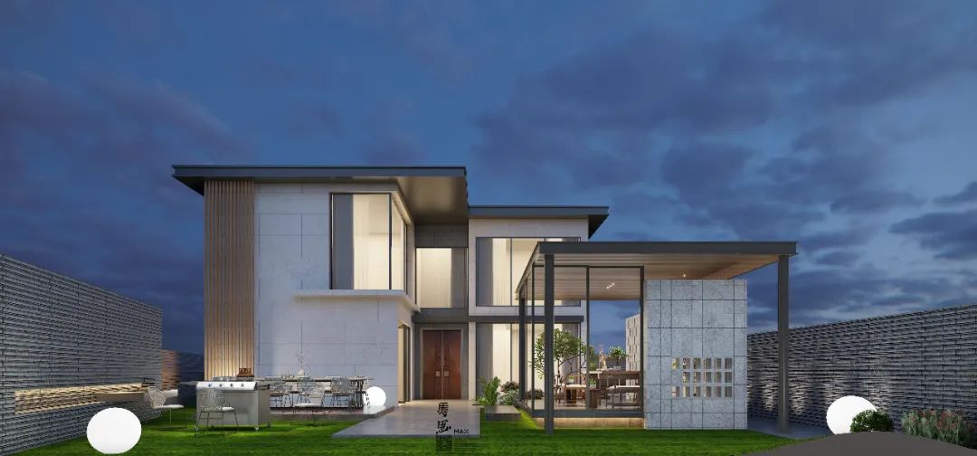 马思室内设计 | 现代轻奢别墅, 间至味是清欢-21