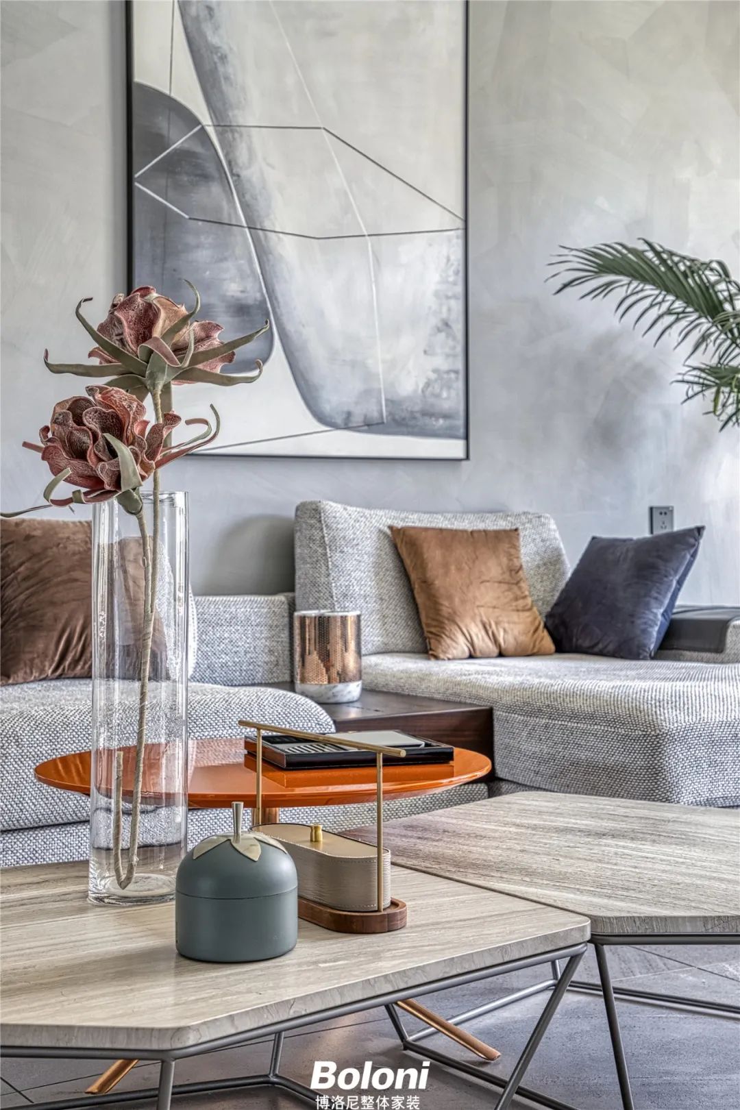 万橡府现代简约风，220㎡空间诠释不老时尚-38