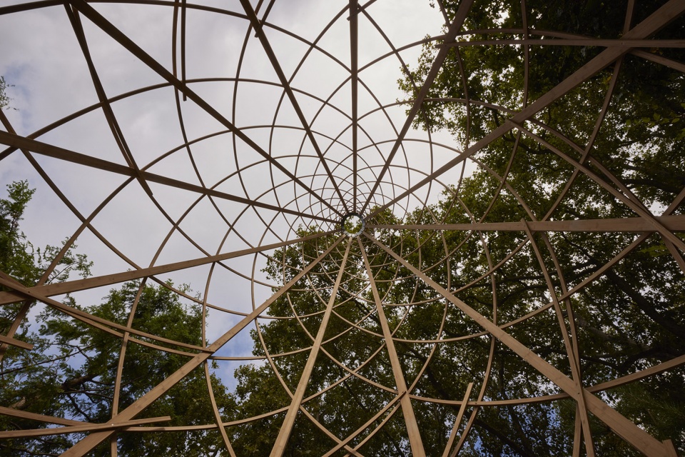 英国 Chelsea 花卉展广州花园竹塔丨Xylotek,Grant Associates-22