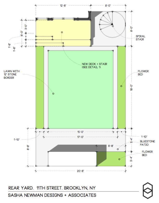Brooklyn Deck construction-7