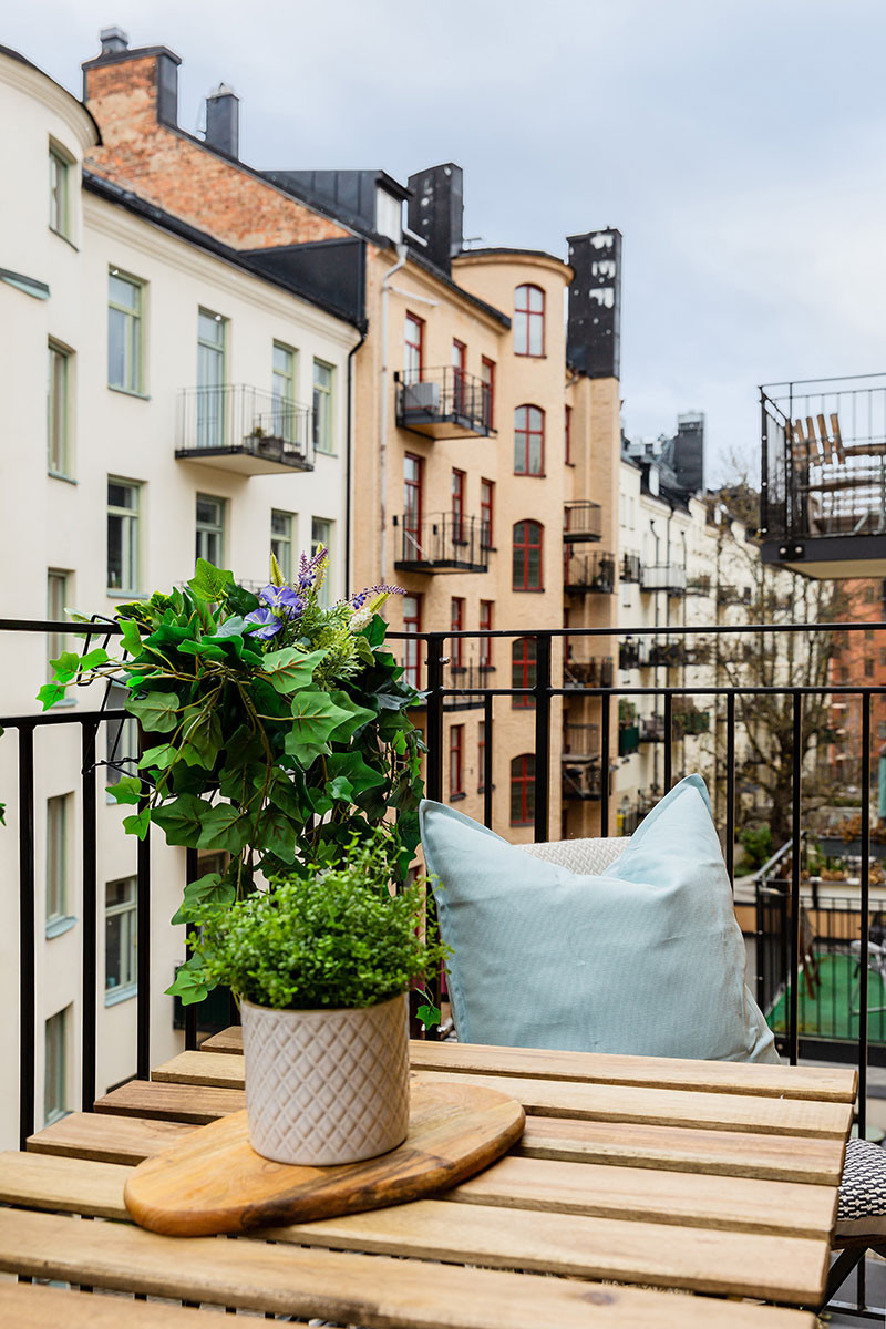 舒适北欧小公寓，灰色基调搭配温馨贝壳色调-9