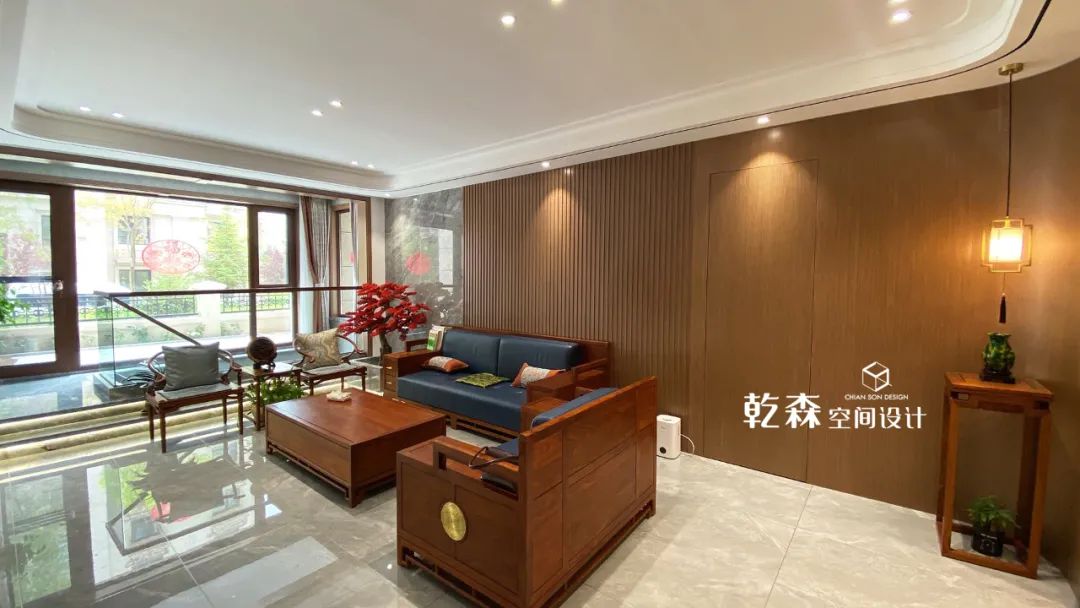 秋风杲杲 · 新中式居住空间的自然之美丨中国包头丨乾森空间设计-18