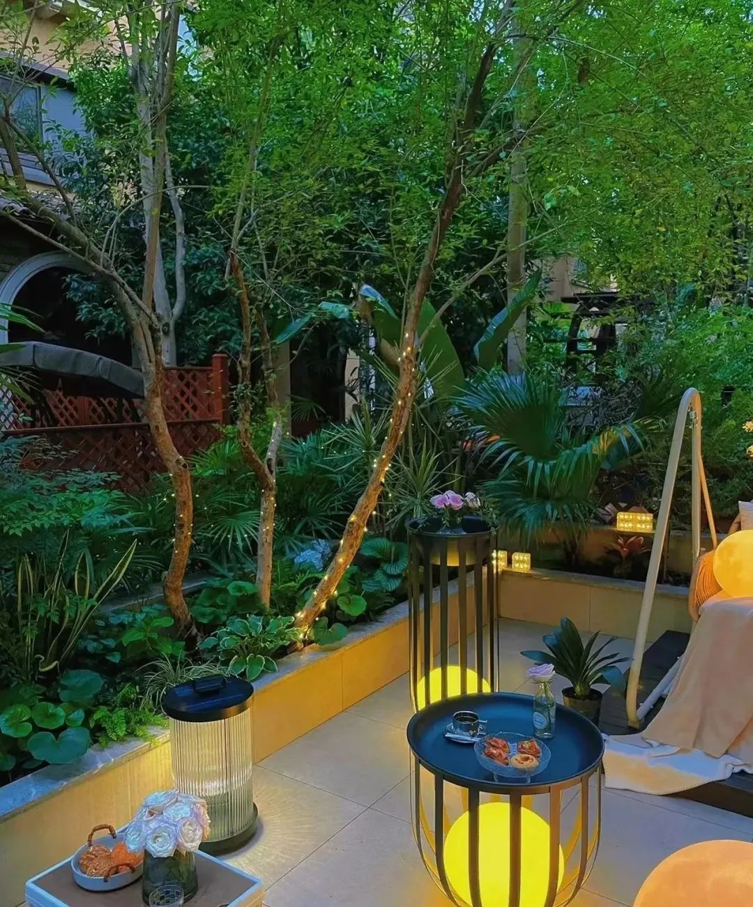 一楼院子大变身,打造浪漫法式梦幻花园丨中国重庆丨上海东町景观设计-41