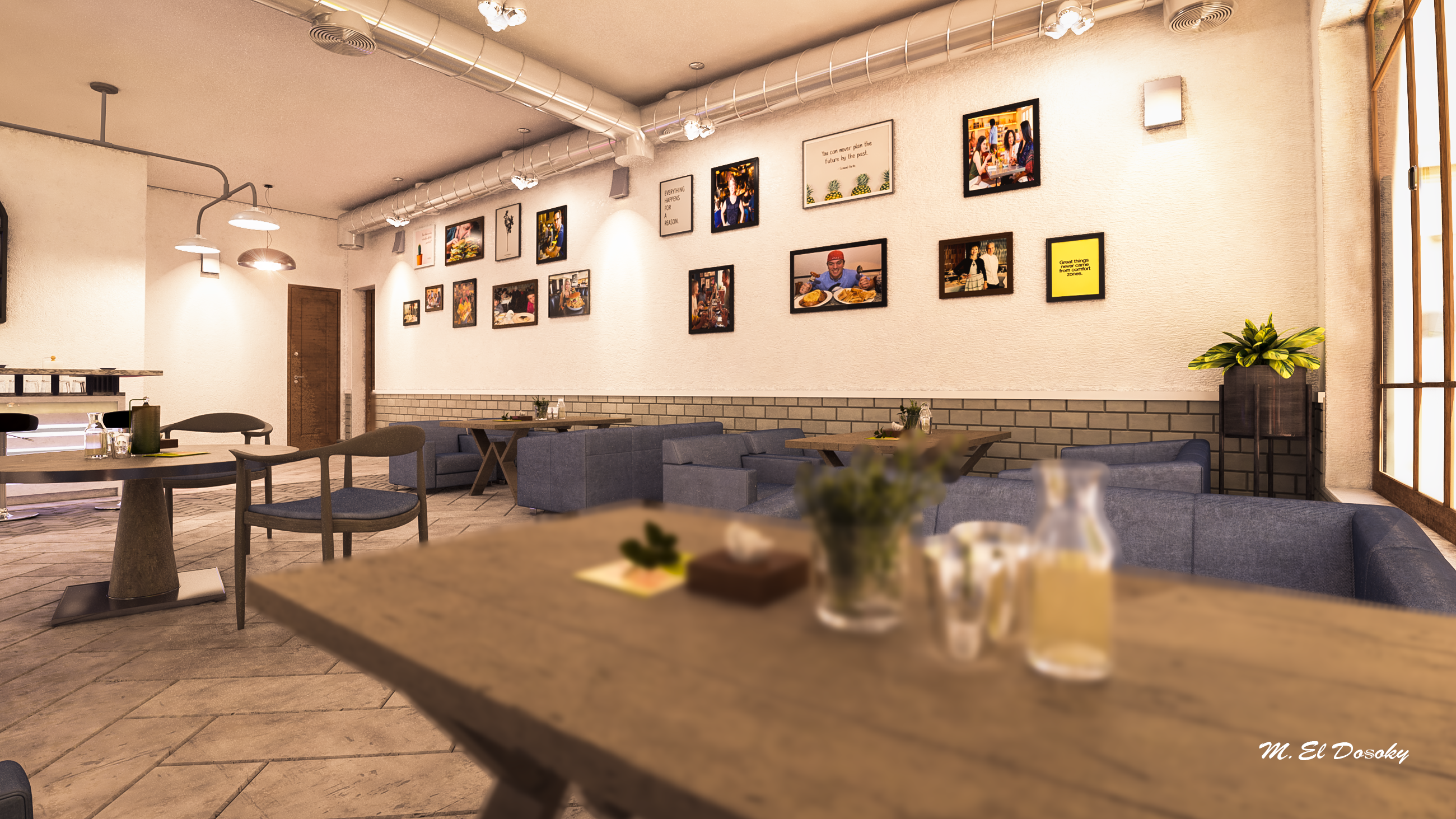 Restaurant and cafe (interior & exterior)-6