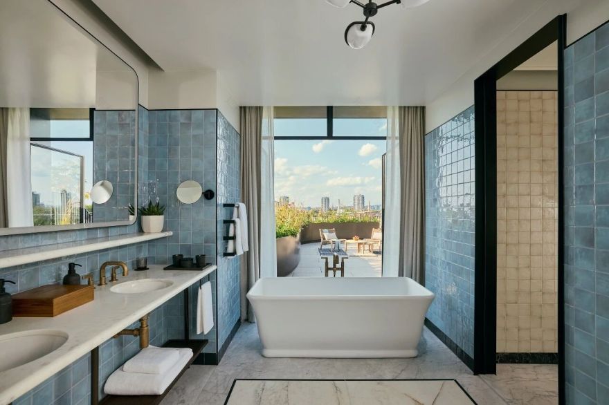 伦敦六善酒店及相关公寓项目丨英国伦敦丨建筑修复Foster Partners,室内设计AvroKO等-102