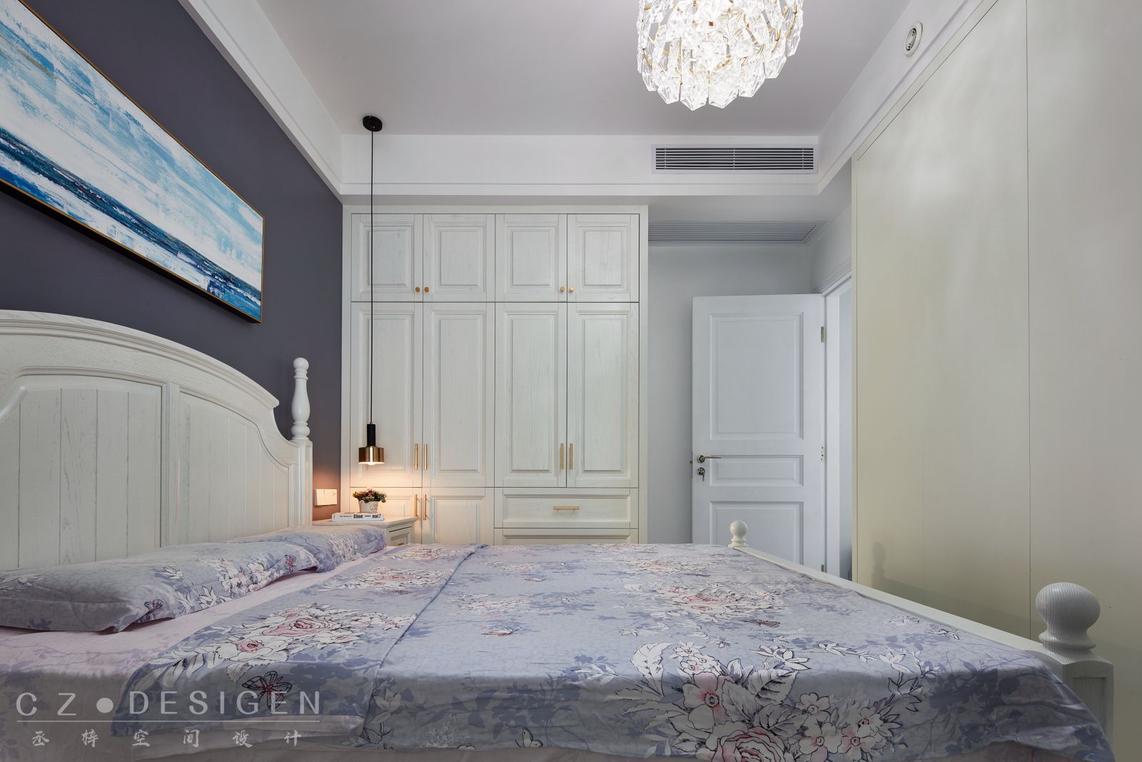 美式轻奢 · 深圳市南山区住宅设计丨中国深圳丨丞梓空间设计-89