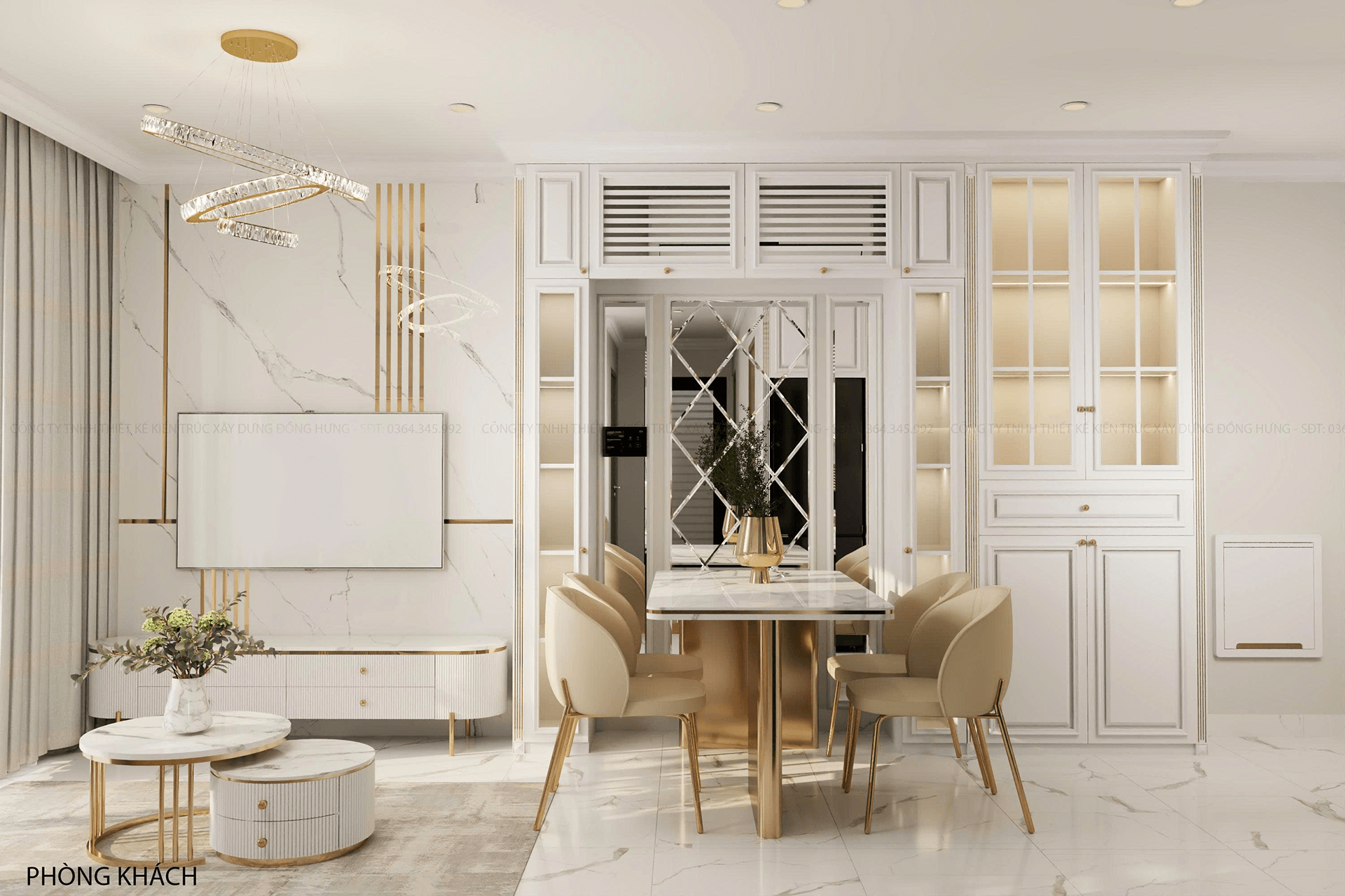 CĂN HỘ PHONG CÁCH TÂN CỔ ĐIỂN THE GLORY HEIGHTS- VHGP-6