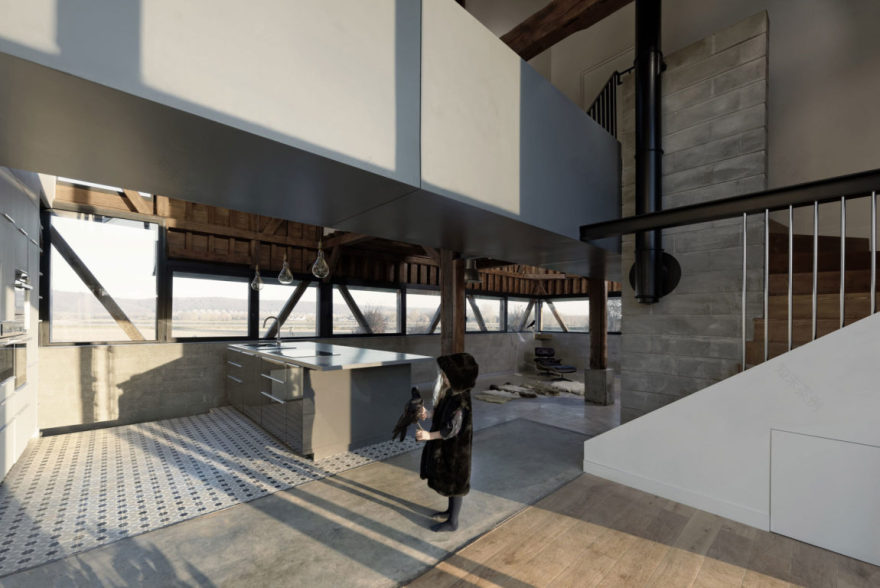 Architectural Studio Ziegler Converts an Abandoned Barn into a Private Home-19