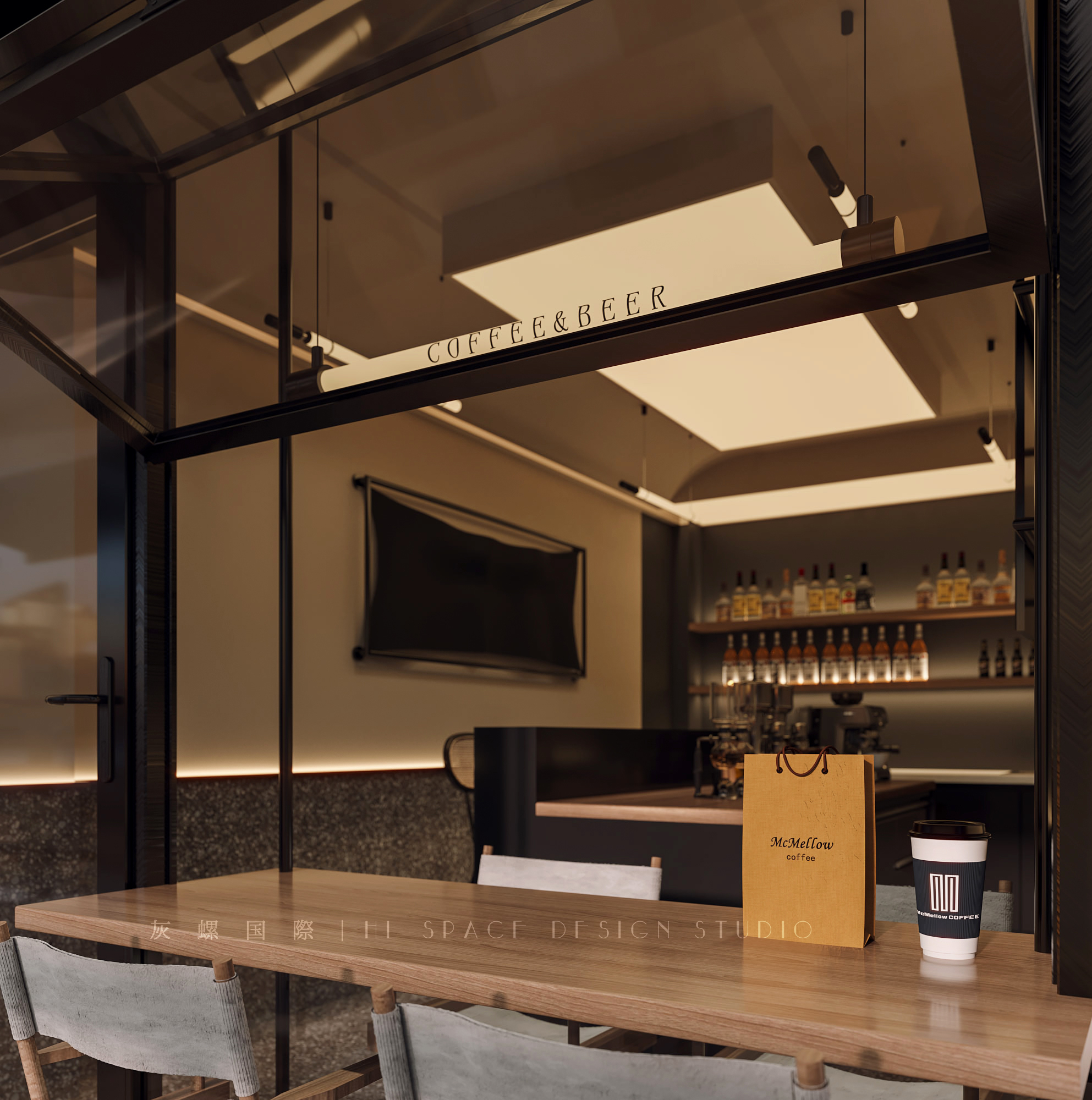 o&sea 露营风咖啡馆丨灰螺国际（青岛）环境设计事务所-6