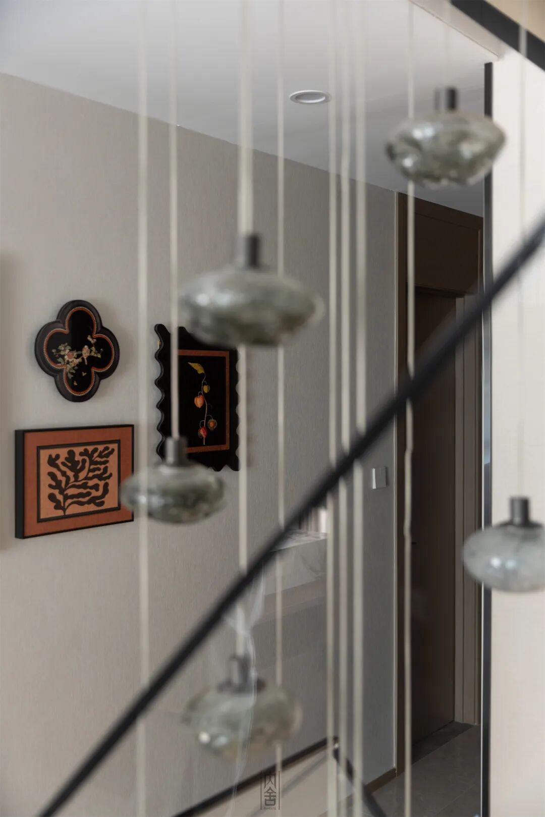 内舍软装丨235㎡下叠法式混搭风，赋予空间由线条、色彩、层次激发出的趣味碰撞！-19