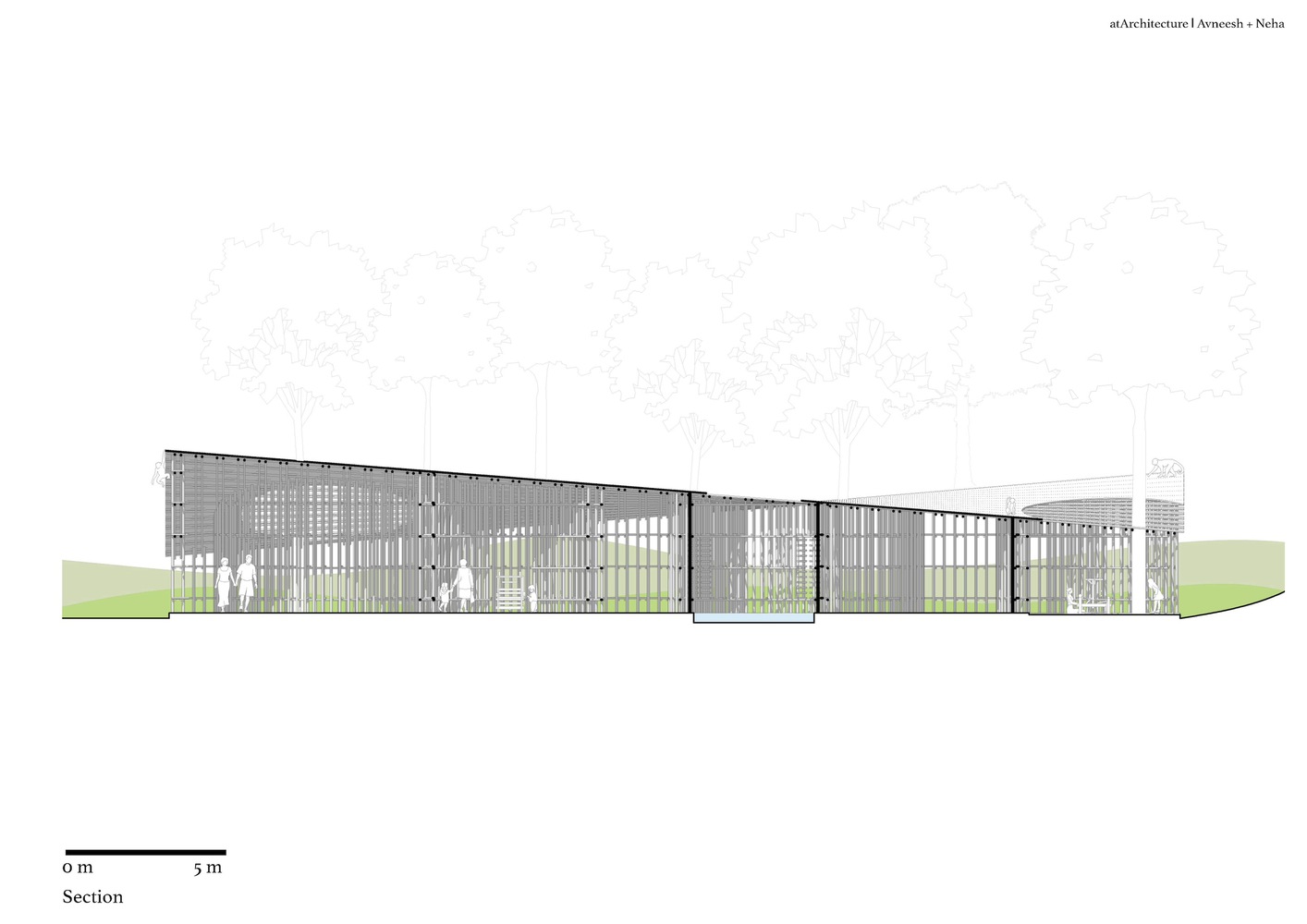 东北部竹亭展馆丨印度丨atArchitecture-40