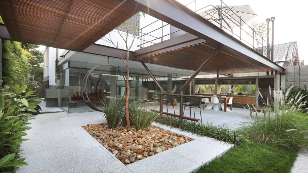 巴西 70 年代风格住宅翻新-27