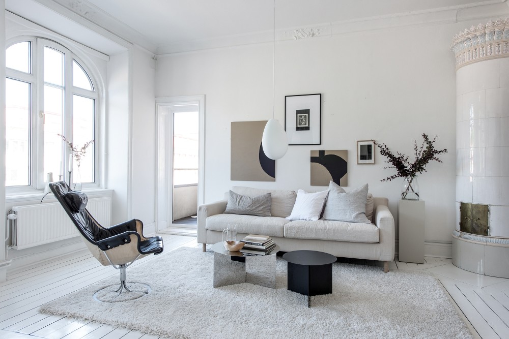 斯堪的纳维亚风格公寓设计-4