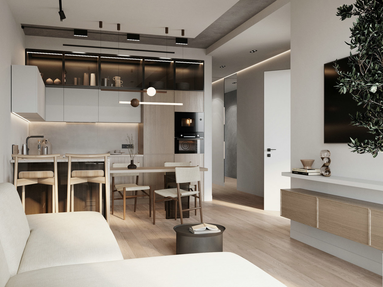 71·6㎡小空间公寓设计-4