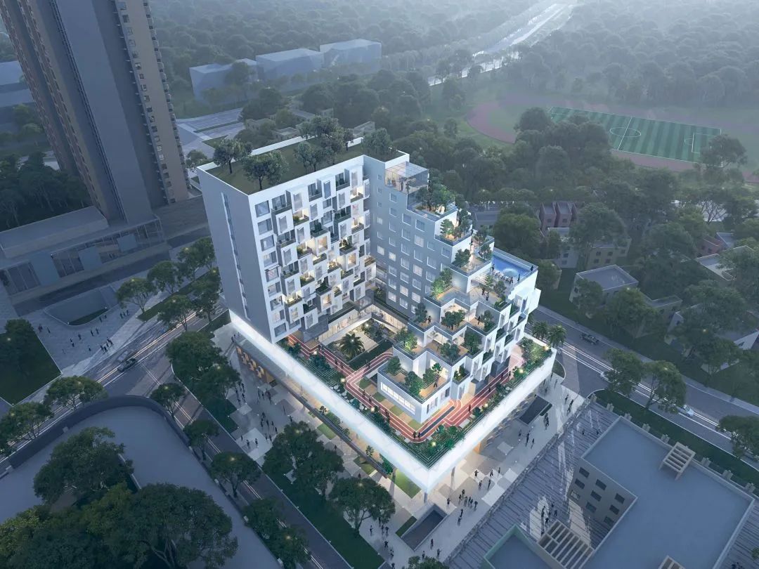 深圳龙岗区养老护理院丨中国深圳丨尼克建筑设计集团+中机国际工程设计研究院有限责任公司-3