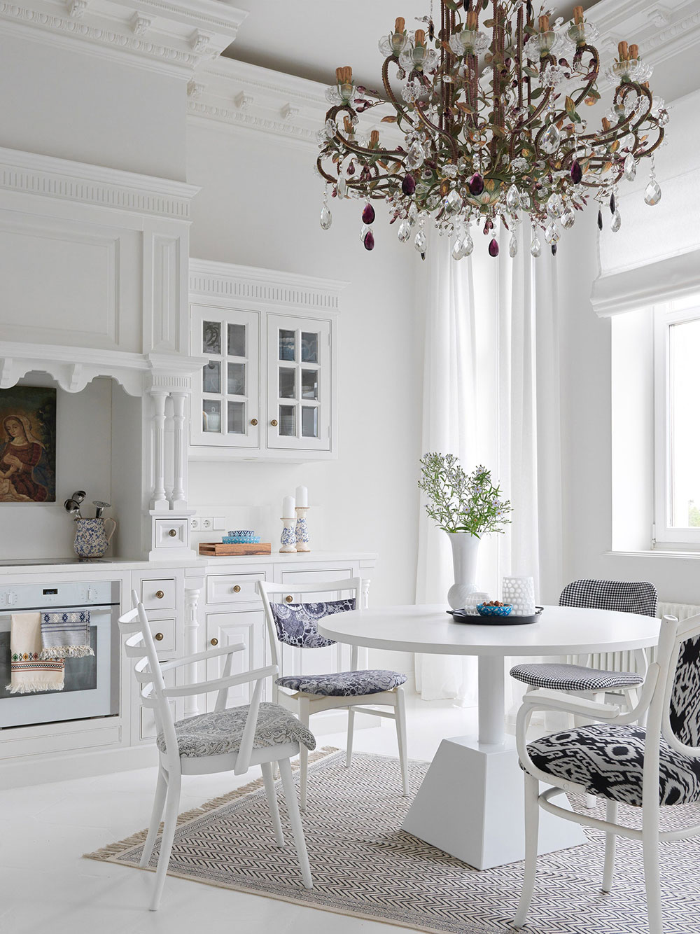 90 年代莫斯科重型经典公寓的惊艳变身-8