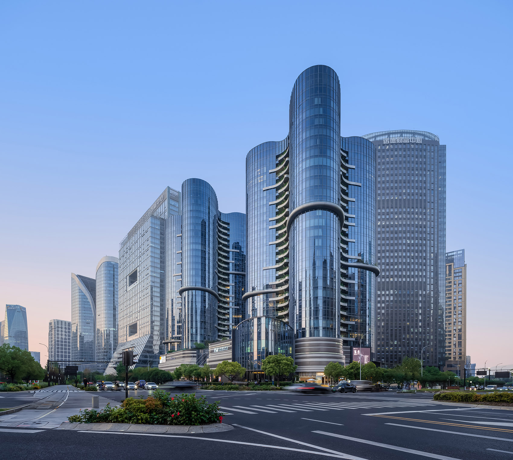 华鸿都会中心丨中国杭州丨MUDO墨度建筑 + 帝奥栖合-10