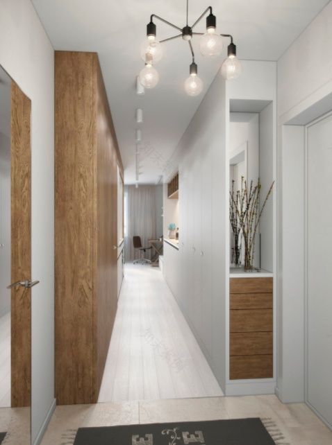 Квартиры студии в современном стиле, 5 проектов - Фото интерьеров-67