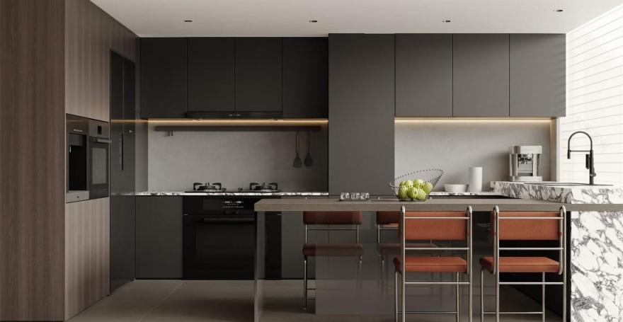 143㎡跃层现代极简案例丨佳园装饰-6