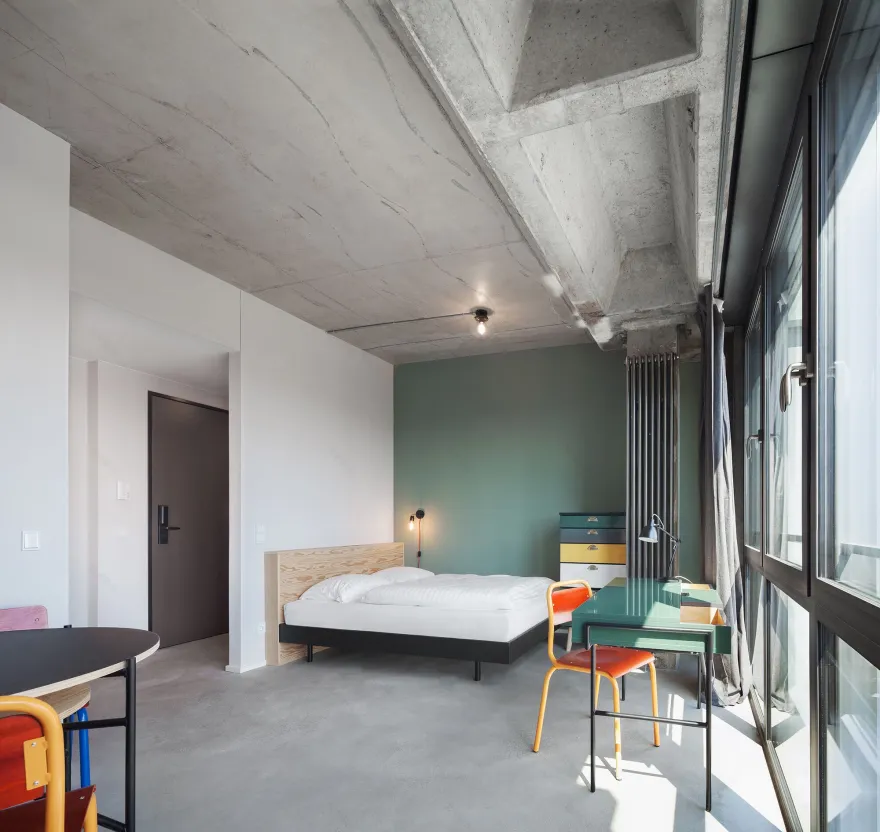 柏林弗兰克福特门公寓 | 绿色与功能并重-17