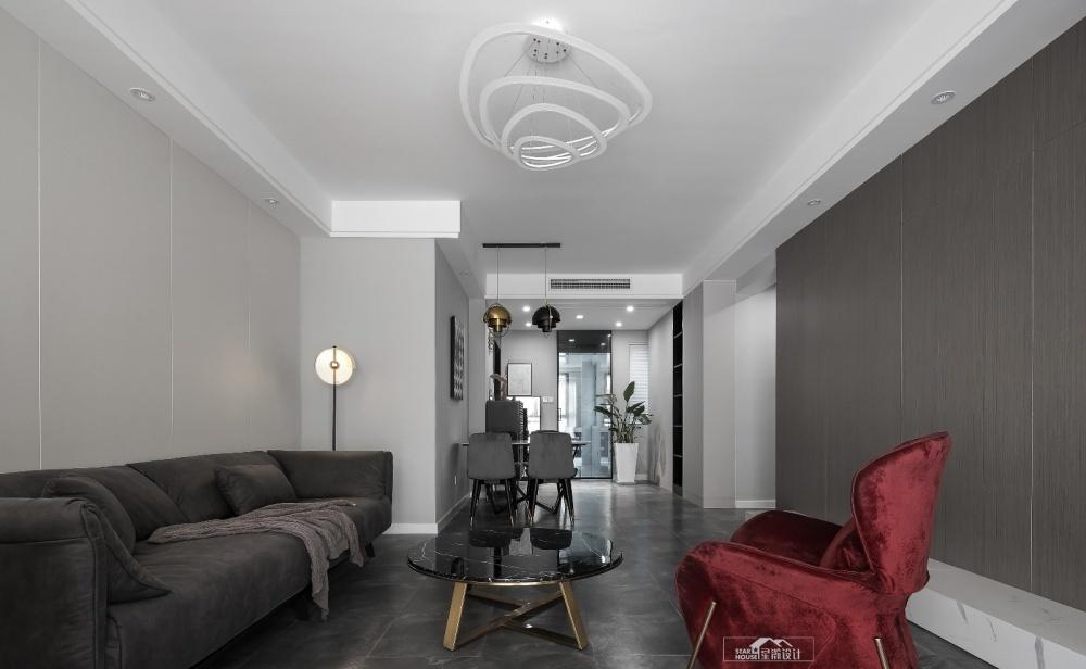 简约灰色空间,点亮生活色彩-12