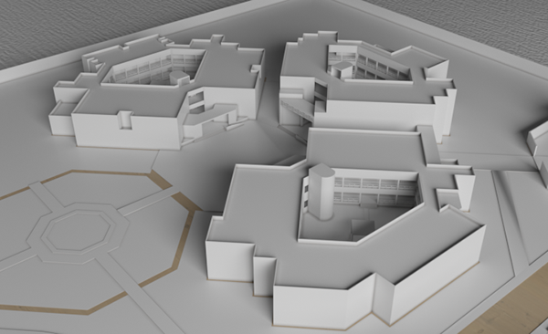 Architecture Volumetric Model-7