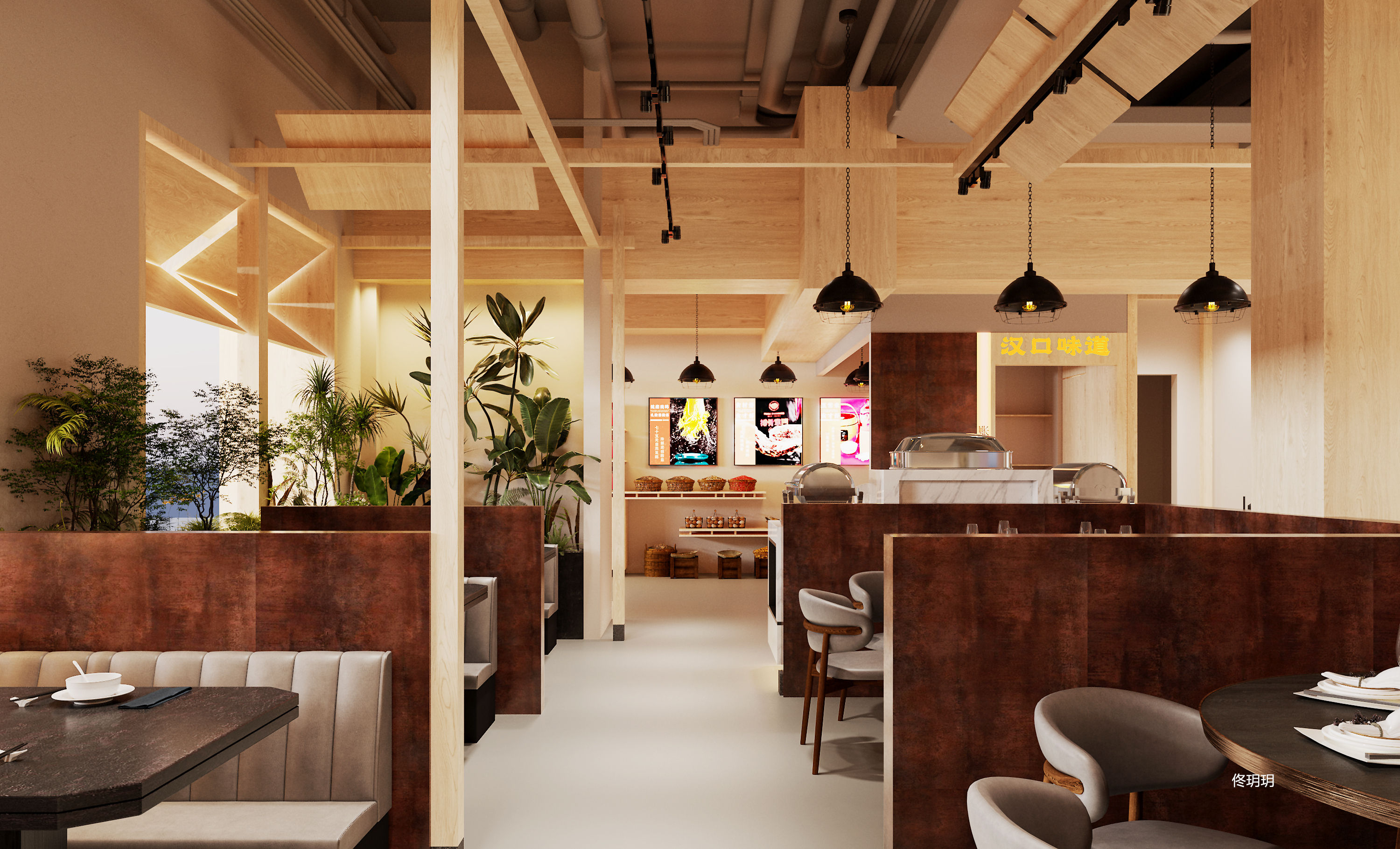 氛围感拉满的餐厅-1