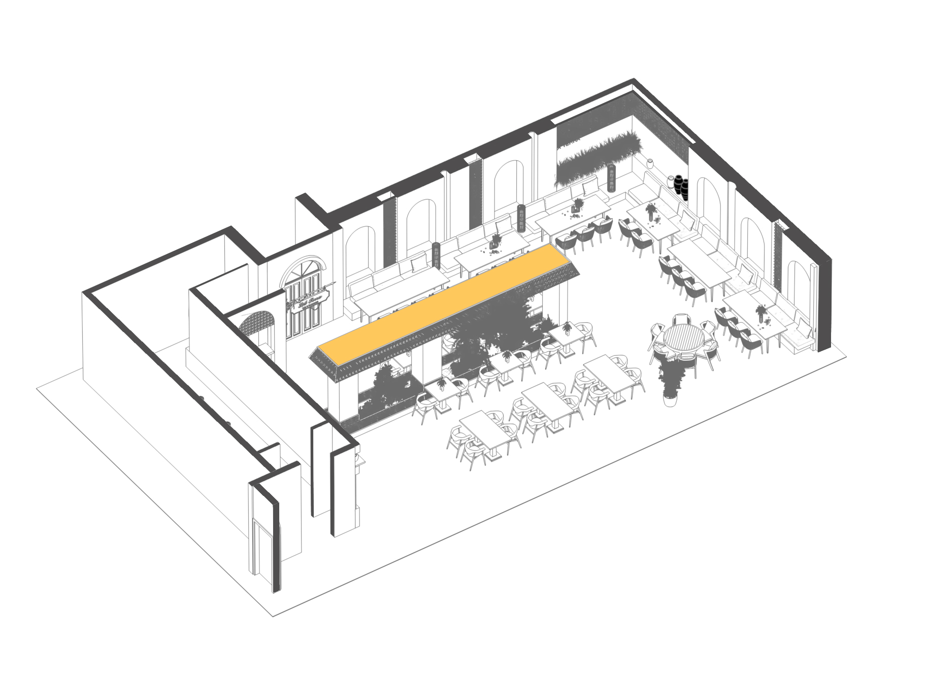 La Terra 餐厅丨沙特阿拉伯丨Asmaa Kamel & Mohammed Kamel-8