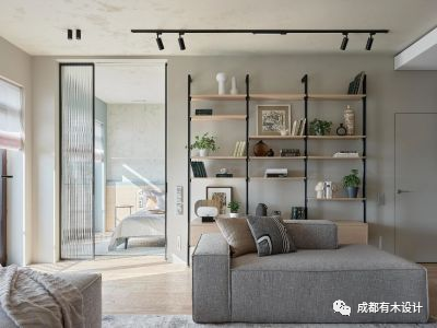 85㎡清新小公寓丨SHU SHI KONG JIAN-27