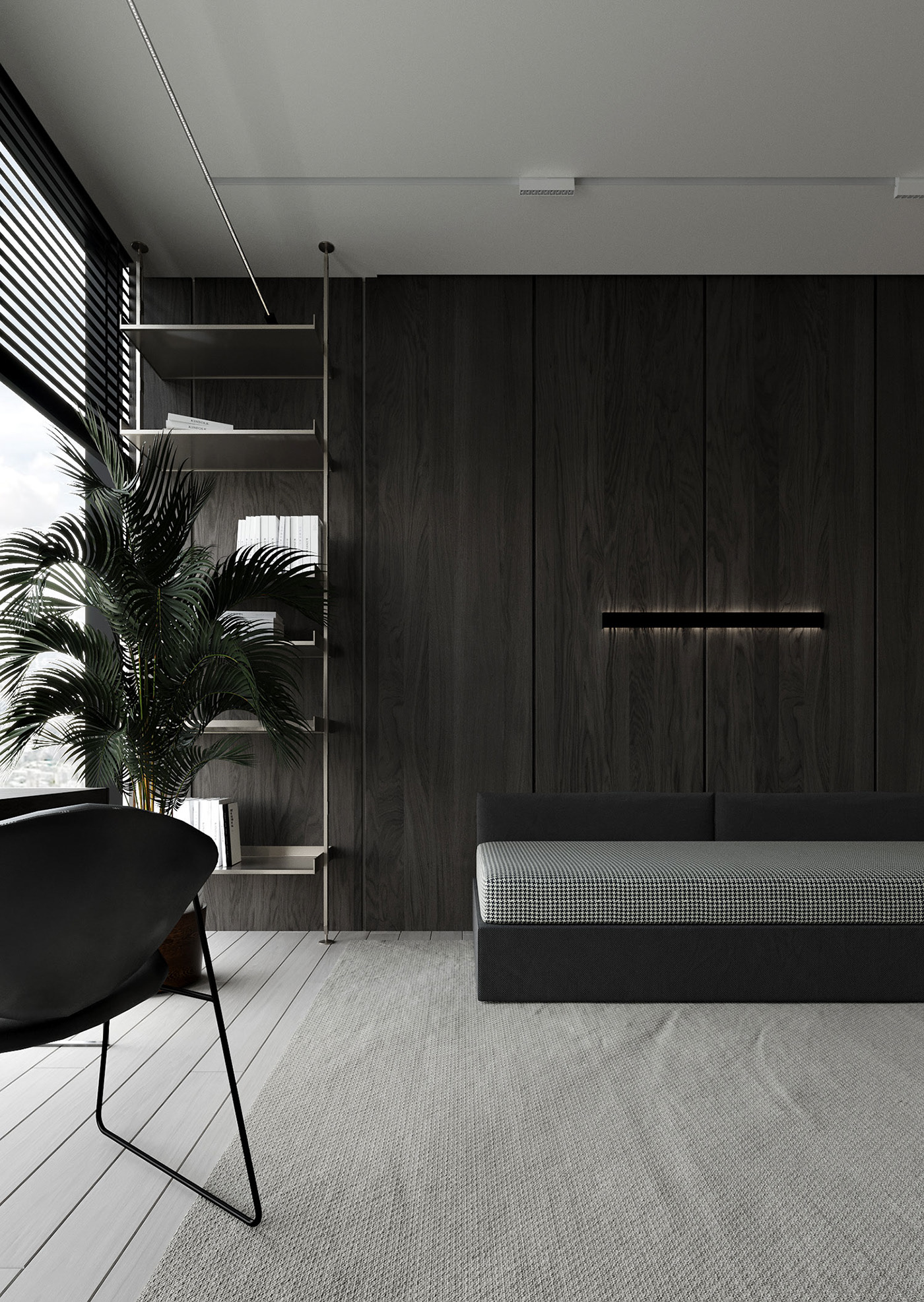 110平 现代简约 空间设计！-23