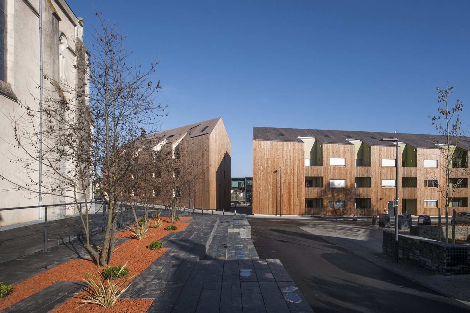 法国 Ecouflant 村中心重建项目 · 历史与现代对话-51