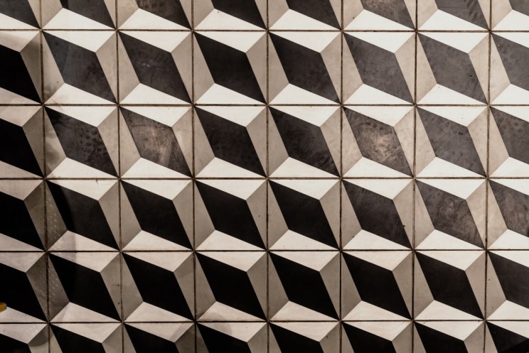 墨尔本 Rozzis 餐厅绿植环绕的现代花砖空间-6