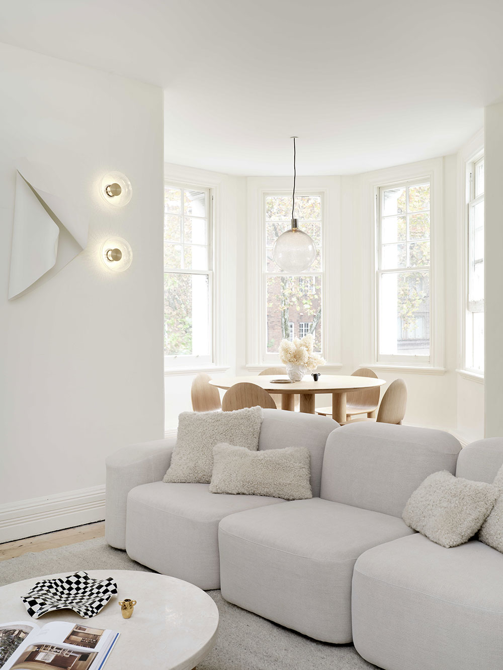 悉尼白色极简公寓设计-2