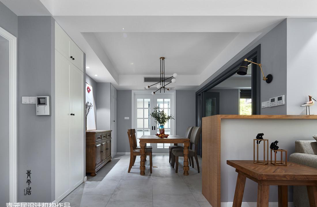 美式风格公寓,打造宽敞明亮生活空间-15