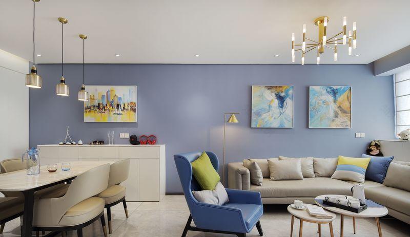 蓝野芳华 · 福田彩虹新都花园 142 平现代北欧风住宅设计丨中国深圳-33