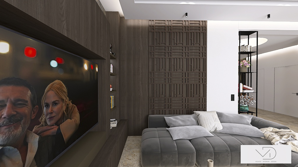 Residential home interiors. Dnipro, Ukraine.-6