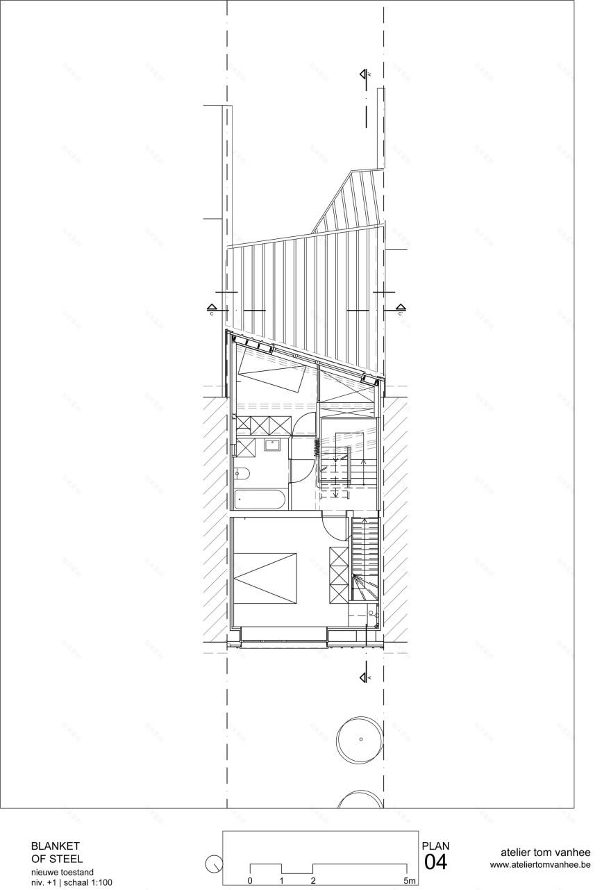 钢屋毯子丨Belgium丨Atelier Tom Vanhee-42
