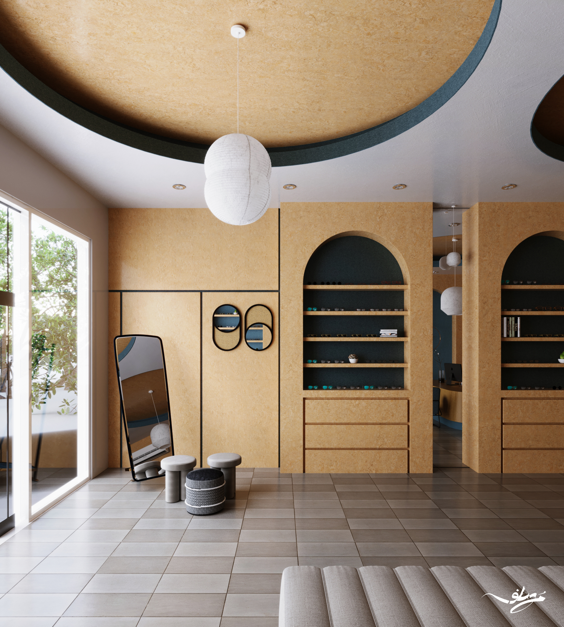 迪奥光学室内设计丨Saudi Arabia-5