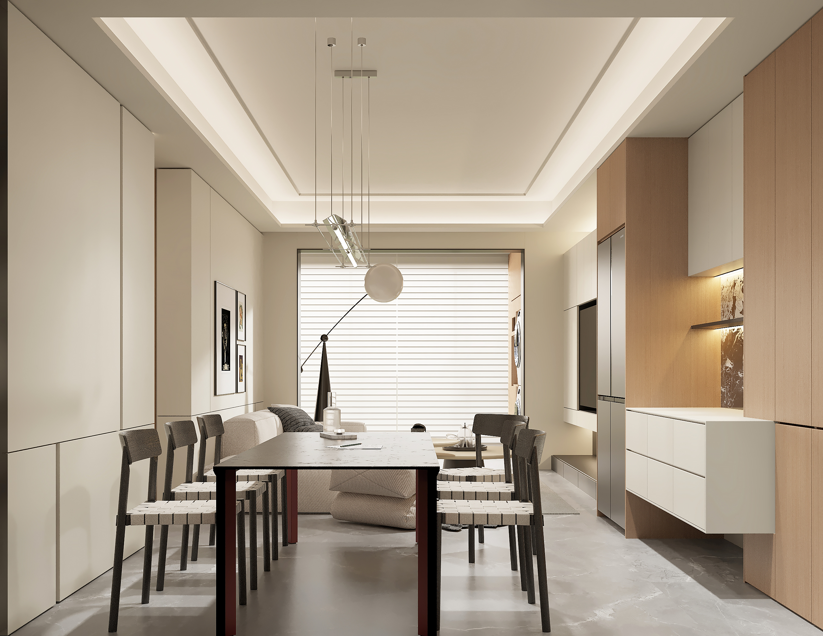 现代风精装住宅改造项目-1