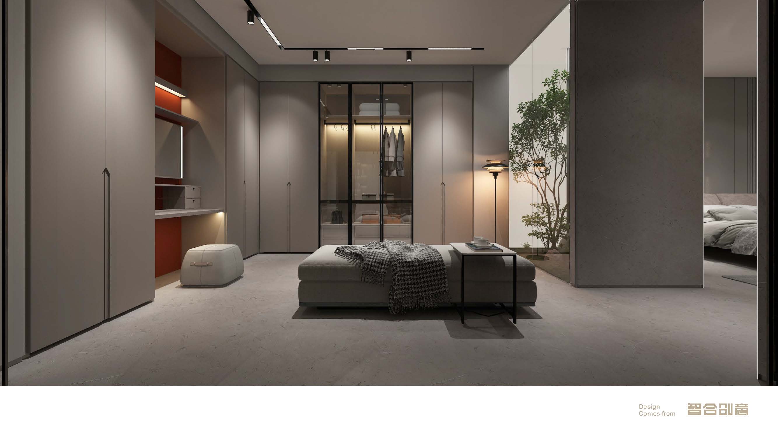 展厅设计 | 隔而不断的通透，藏着高级的秩序感-15