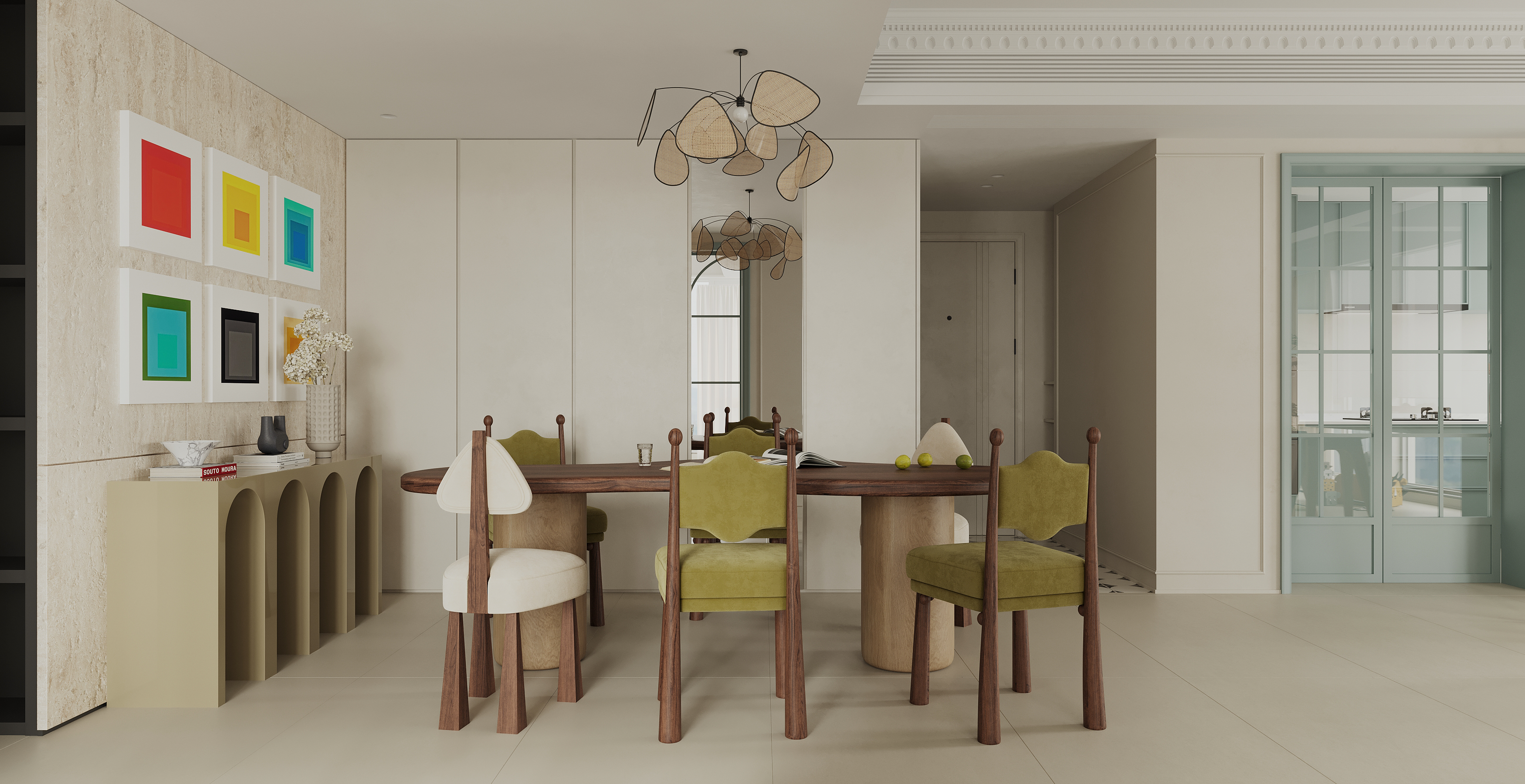 现代复古风效果图表现-10