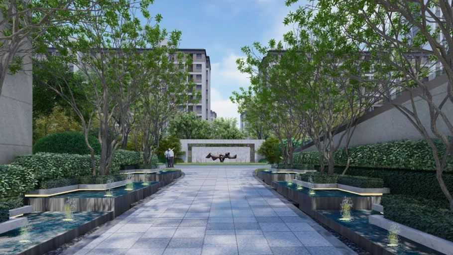 威海金猴龙湖·春江天境(南区)丨中国威海丨上海伍鼎景观设计咨询有限公司-22