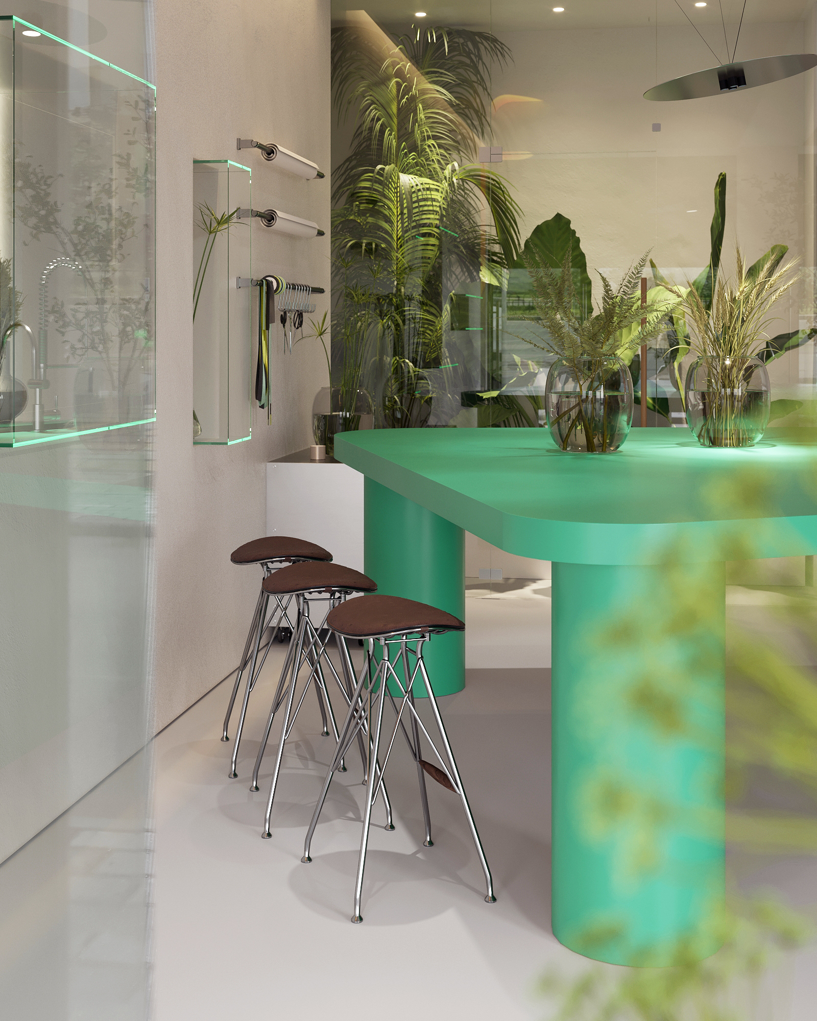 花店工作室；花艺工作室 丨俄罗斯圣彼得堡丨YUNONA NEZVANKINA-6